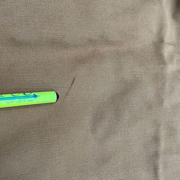 🔥🔥 Vintage CARHARTT DOUBLE KNEE Denim Canvas Workwear Cargo Pants Sz 44x32 - E - Picture 13 of 13